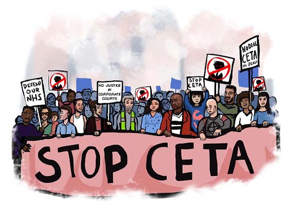 PP e PSOE unidos de novo para aprobar un tratado de libre comercio con Canadá nefasto para o rural galego