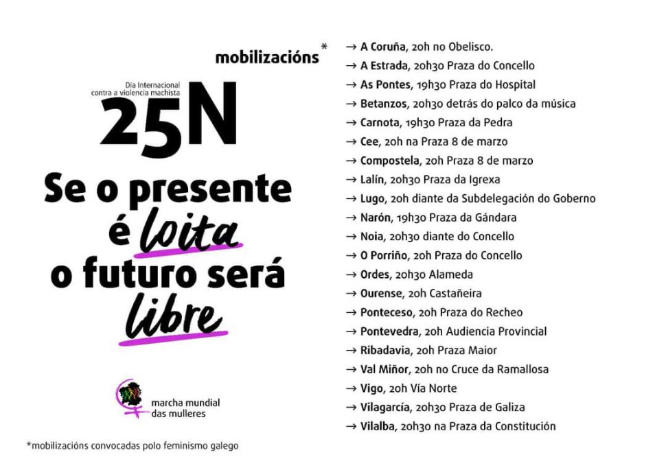 Rematar coa violencia contra as mulleres. Poñer a vida e os coidados no centro das políticas públicas