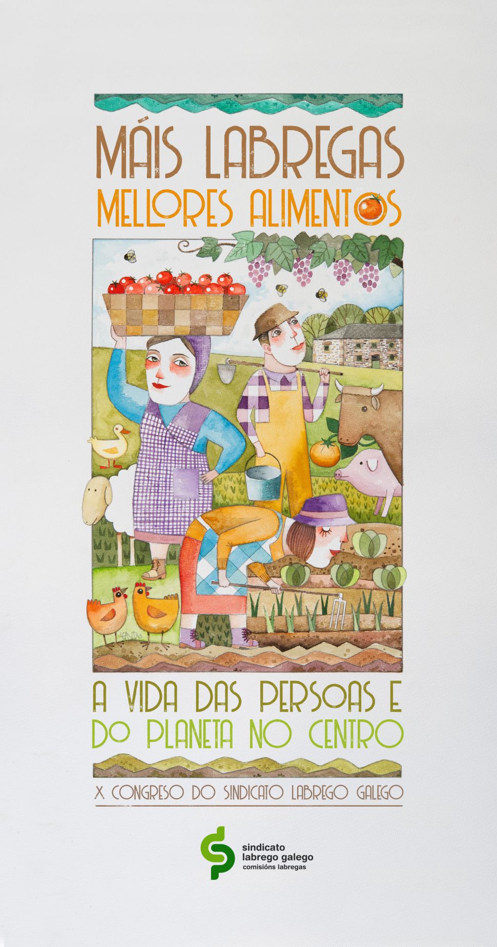 X Congreso do SLG: Máis labregas, mellores alimentos. A vida das persoas e do planeta no centro!