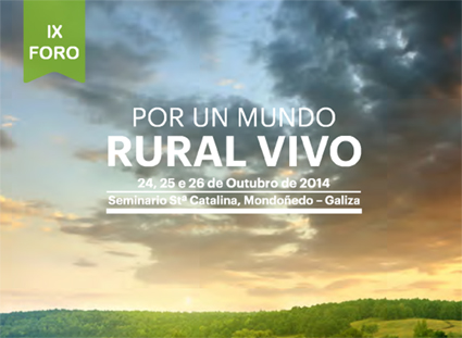 Mondoñedo acollerá a semana que vén o IX Foro por un Mundo Rural Vivo co SLG como organización anfitrioa