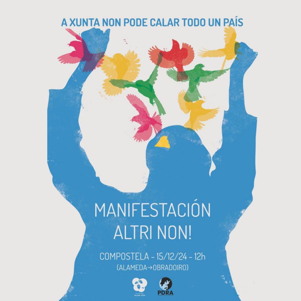 O SLG anima á cidadanía a amosar o seu rexeitamento a ALTRI-Greenalia nas rúas da capital galega