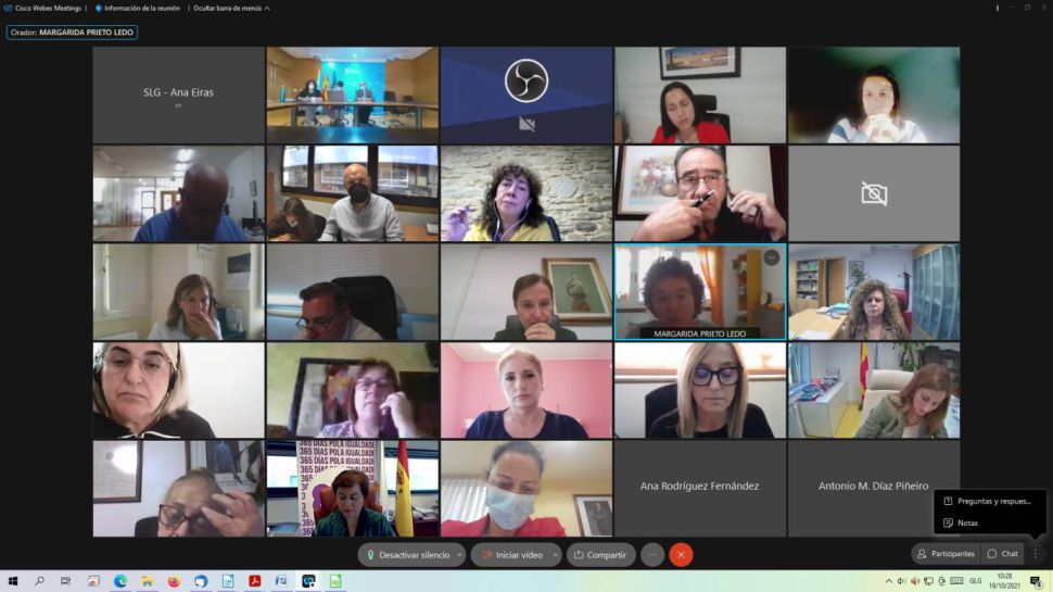 Acadamos o compromiso do CGBS de informar sobre o novo modelo de residencias, SAAD e fondos Next Generation