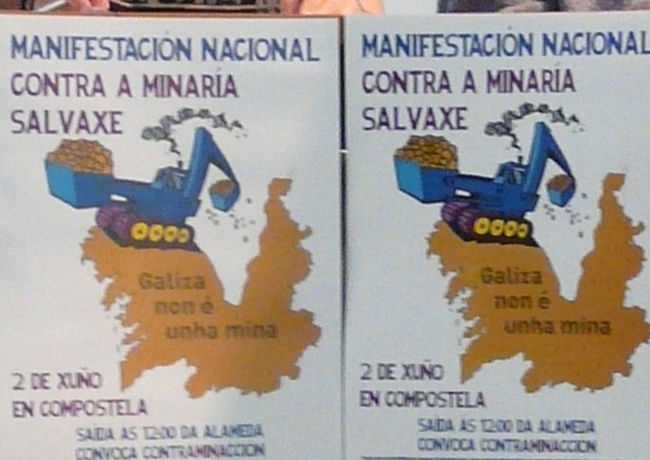 ContraMINAcción convoca unha grande manifestación o 2 de xuño para frear a minaría salvaxe promovida pola Xunta