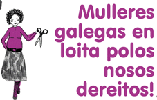 As mulleres do SLG culminan coa manifestación de Compostela unha semana de actos ao redor do 8 de marzo
