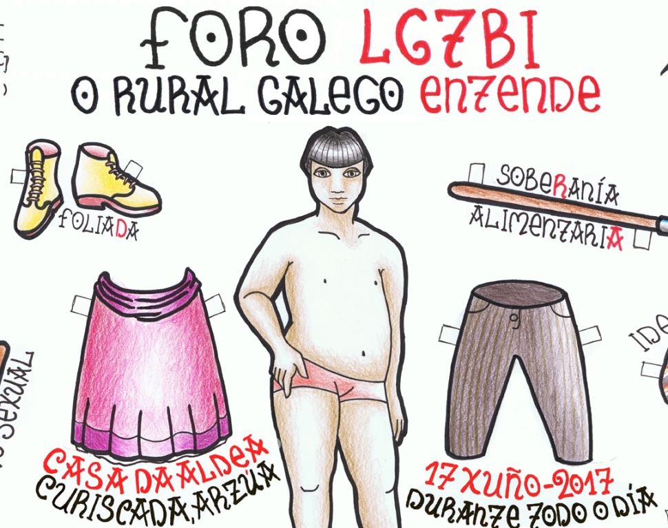 O 17 de xuño, o Sindicato Labrego Galego celebra en Arzúa o primeiro Foro LGTBI “O rural galego entende”