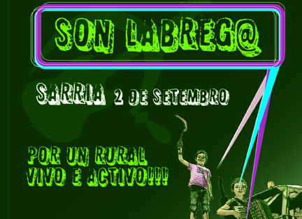 Sarria acollerá o Festival Son Labreg@, un evento lúdico, reivindicativo e para a reflexión centrado no medio rural