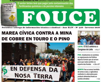 FOUCE 318: Da manifestación contra a mina de Touro e O Pino á convocatoria da Folga Feminista do 8 de marzo