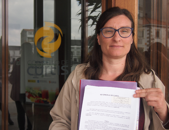 O SLG presenta medio cento de alegacións contra o cambio do PXOM de Curtis apoiadas por familias labregas afectadas