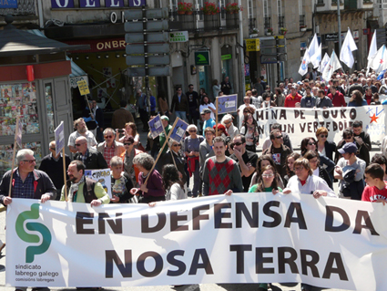 Galiza dá un non masivo á minaría salvaxe