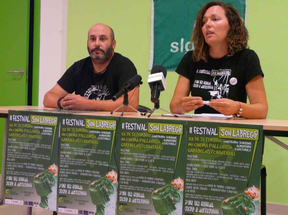 A mocidade do SLG leva a Chantada o Festival Son Labreg@ baixo o lema “Construíndo soberanía alimentaria e cultural”