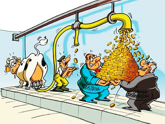 O SLG pide a convocatoria urxente da Mesa do Leite tras perder o sector máis de 7 millóns de euros en decembro