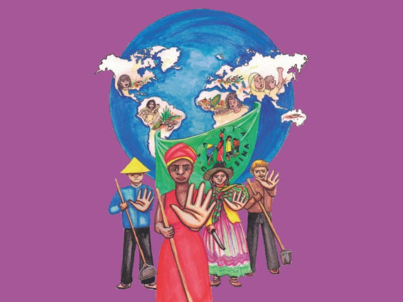 La Vía Campesina chama hoxe a unha xornada mundial de loita pola elimintación da violencia contra as Mulleres