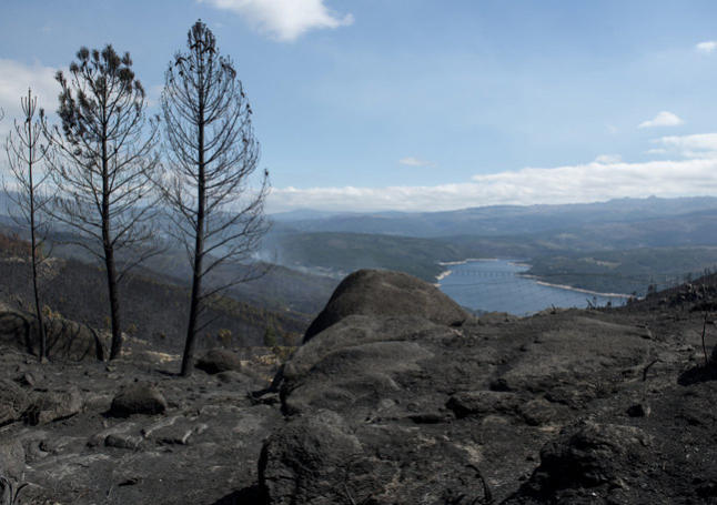 O SLG e outros colectivos esiximos accións urxentes para evitar a degradación dos espazos afectados polos lumes