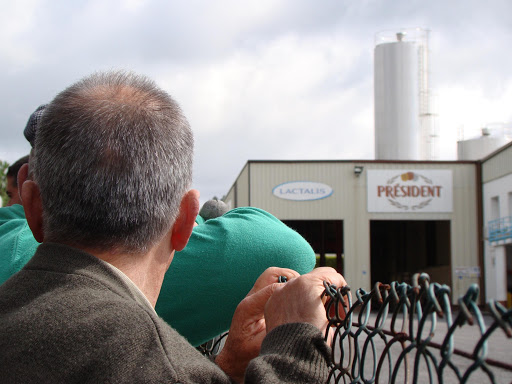 O SLG denuncia baixadas de prezo nos novos contratos lácteos na Galiza de industrias como Lactalis ou Reny Picot
