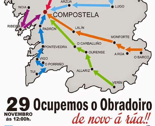 29N: O SLG convoca aos labregos e labregas de Galiza para ocupar o Obradoiro en demanda de traballo, teito e o dereito a producirmos o pan dos galegos e das galegas