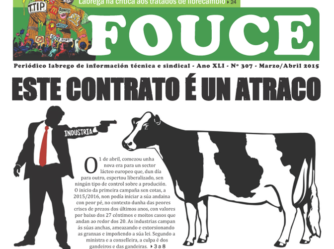 A crise do sector lácteo e a fin do sistema de cotas no Fouce