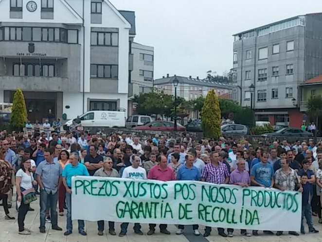 O SLG apoia a manifestacón gandeira de Teixeiro e solidarízase coas granxas damnificadas por Leite Río
