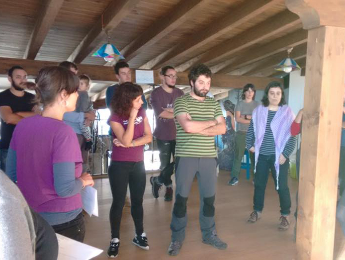 Vilar de Santos acolleu o primeiro encontro da mocidade en clave de (Re) do Sindicato Labrego Galego