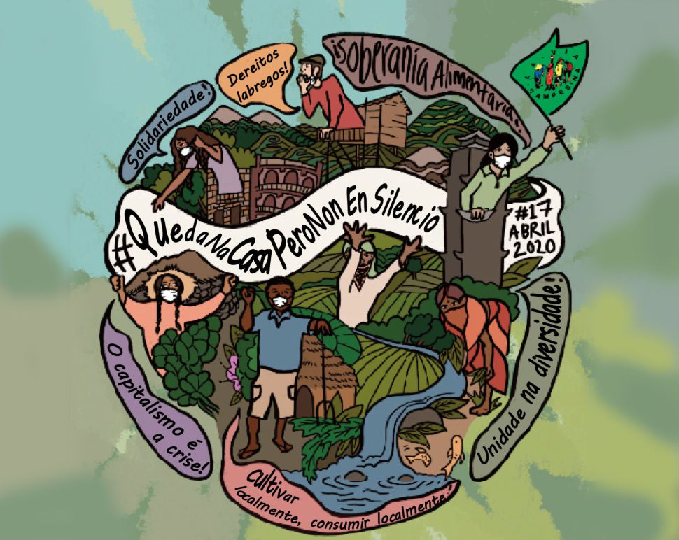 17 abril: Labrar, sementar e apañar ideas transformadoras por dereitos! É o momento de esixir Soberanía Alimentaria!