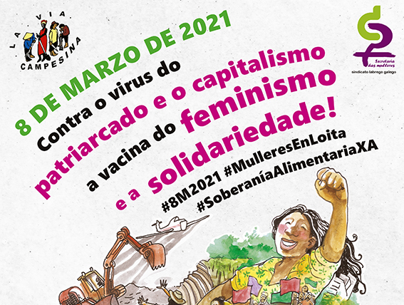 As labregas afrontamos en folga o 8 de marzo constatando o empeoramento da igualdade no agro e no rural