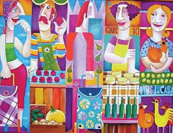 8 de xuño: Festa do primeiro aniversario do Mercado do Alimento Labrego nos Tilos