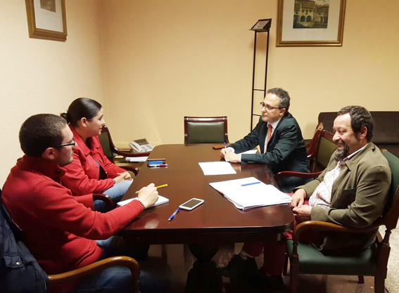 O SLG reúnese co director xeral de Desenvolvemento Rural para abordar os problemas do Banco de Terras