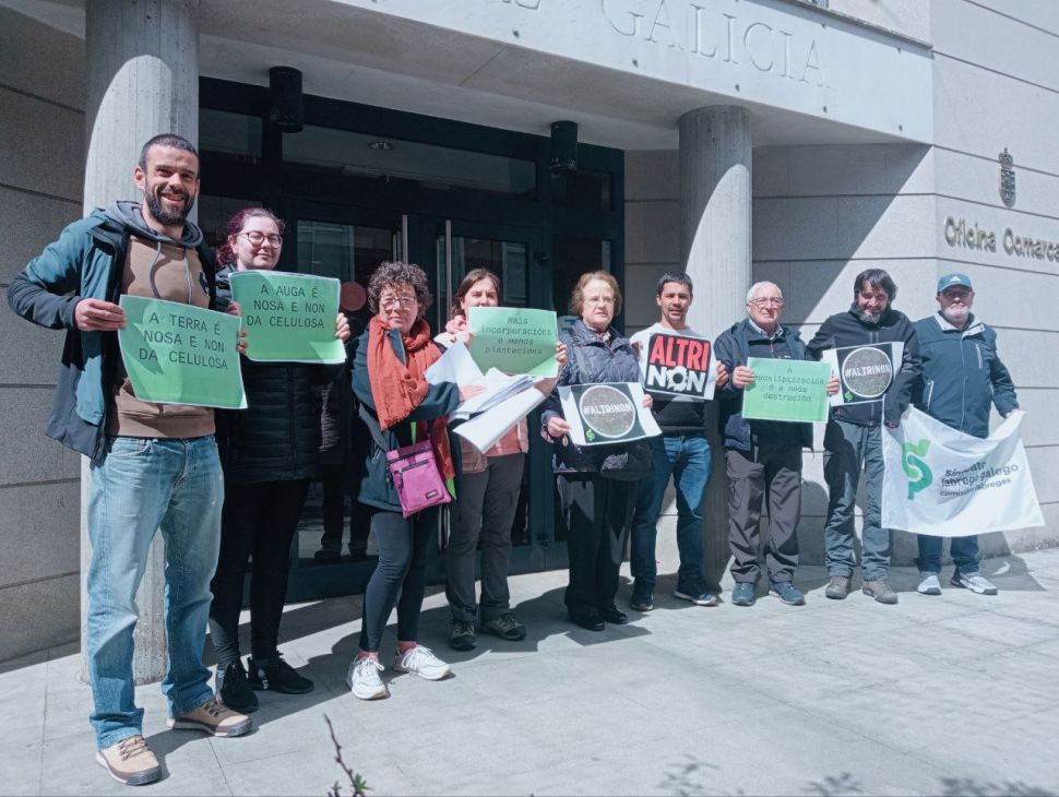 O Sindicato Labrego Galego anima a participar na manifestación contra a macrocelulosa de Altri-Greenalia