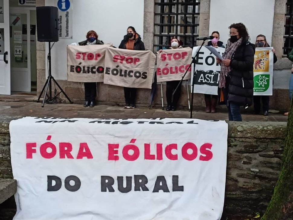 A Conselleira de Medio Ambiente abandona precipitadamente a xuntanza do COGAMADS  bloqueando a votación da moratoria eólica