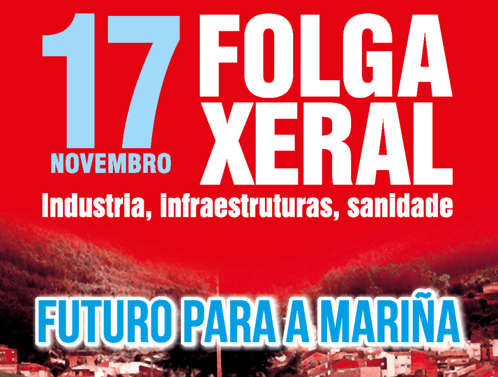 O SLG apoia a Folga Xeral comarcal na Mariña