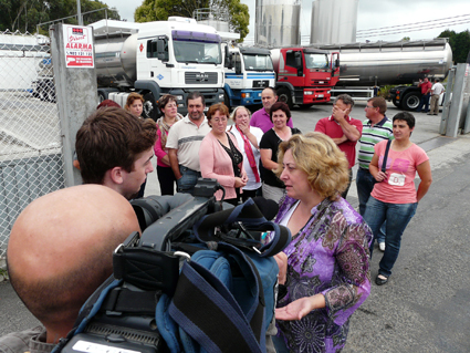 O Sindicato Labrego Galego consegue que Lácteos Tambre se comprometa a pagar a débeda coas explotacións antes do 31 de decembro