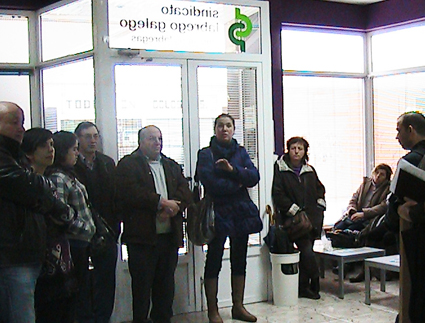 O Sindicato Labrego inaugurou en Ordes un novo local para mellorar o servizo prestado á súa afiliación