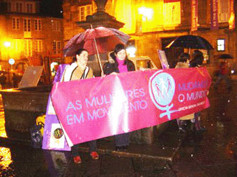 A Secretaría das Mulleres participou no Día Internacional contra a violencia de xénero