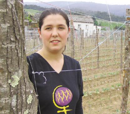 Isabel Vilalba, responsábel da Secretaría da Muller do SLG e membro da Executiva