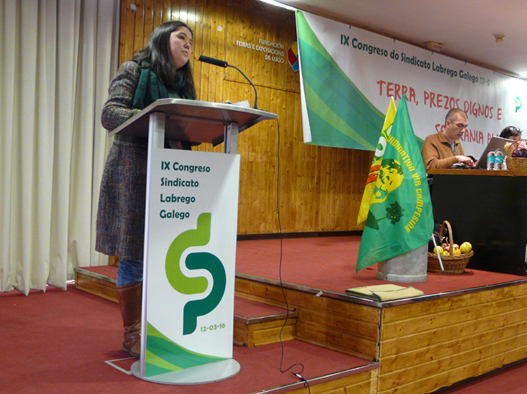IX Congreso: aposta por un modelo agrario cuxa dimensión a marquen as persoas e non o lucro das grandes empresas