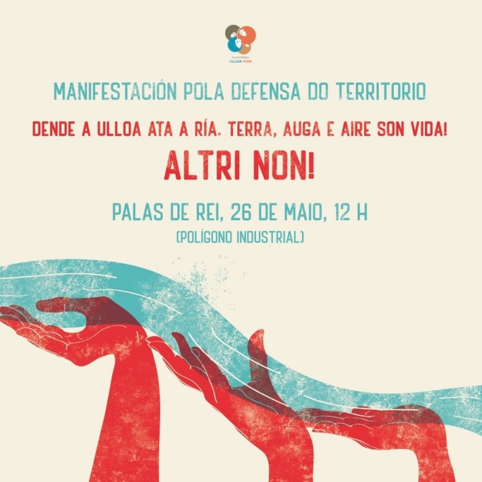 Transporte para asistir á mobilización contra a macrocelulosa de ALTRI este domingo en Palas de Rei