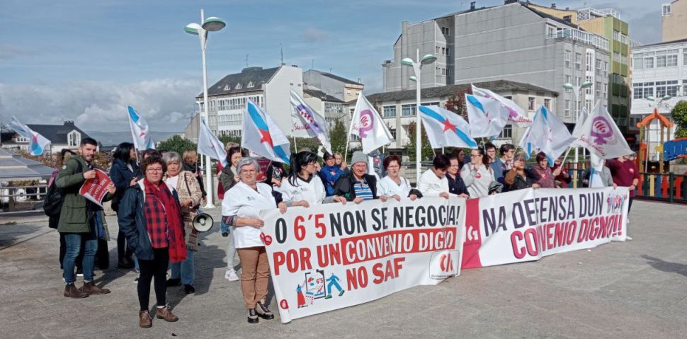 Salarios e condicións de traballo digno para as traballadoras de atención a persoas dependentes no fogar!!