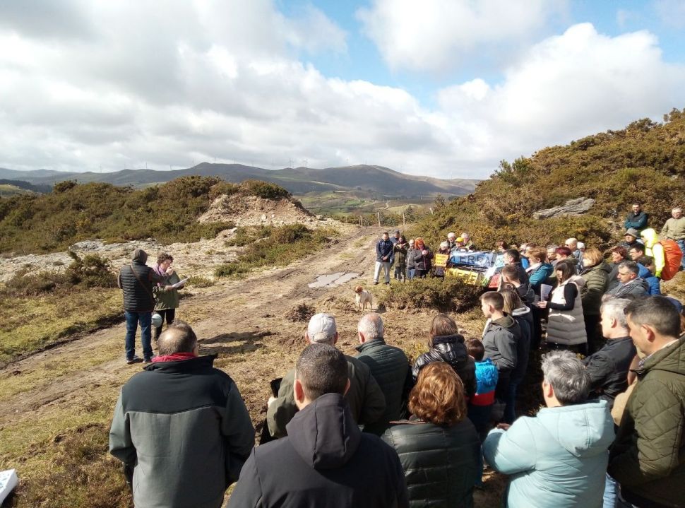 A loita na defensa da terra dá resultados: celebramos a paralización da mina San Acisclo (Muras)