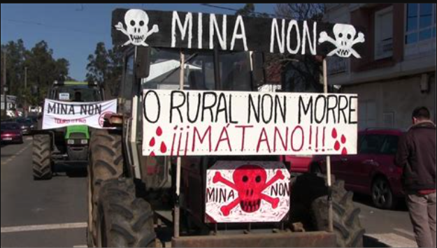 Máis de cen colectivos veciñais, ecoloxistas, do mar, sindicais e de defensa do patrimonio rexeitamos o novo proxecto de mina de Touro polos seus impactos ambientais inasumíbeis