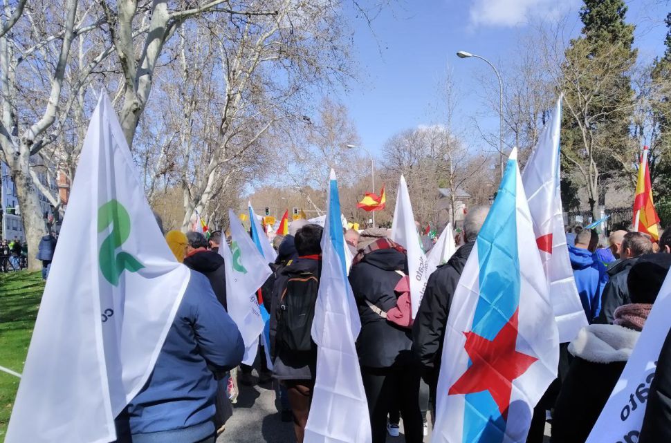 O agro galego esixe en Madrid políticas agrarias respectuosas cas produtoras e que garantan o dereito a unha alimentación saudábel