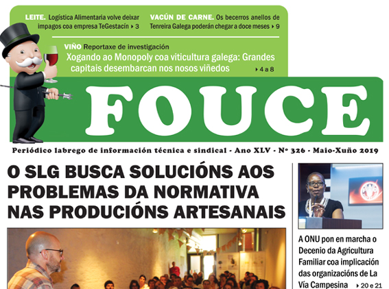 Fouce 326: Radiografía da especulación, acaparamento e concentración empresarial no sector vitivinícola galego