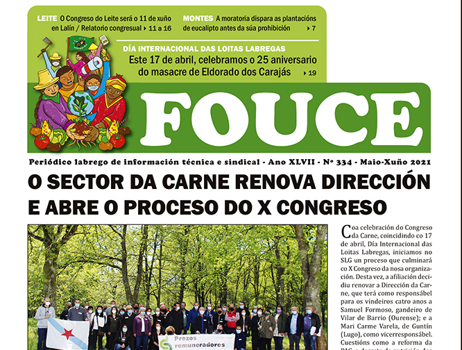 As últimas novidades sobre o proceso do X Congreso do SLG ou da Política Agraria Común no Fouce 334