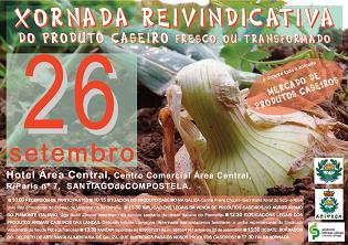 VENRES 26 de SETEMBRO, Xornada Reivindicativa do Produto Caseiro Fresco ou Transformado