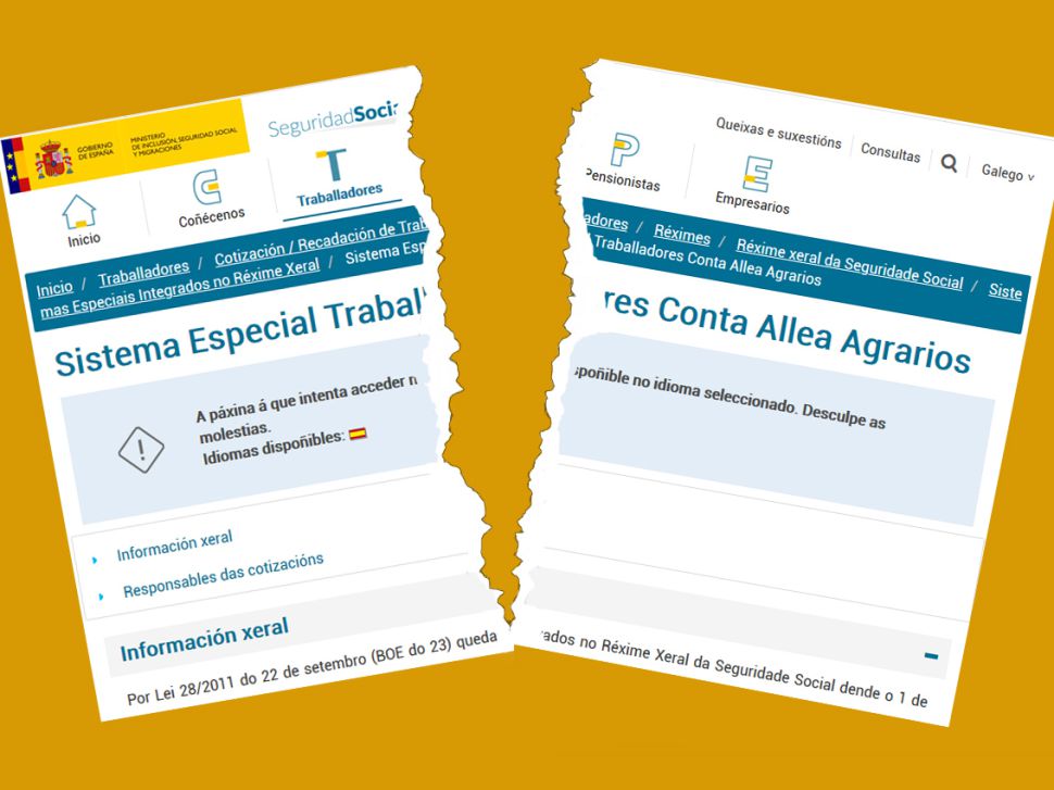 O SLG pide ao Goberno a derrogación dos novos criterios de inclusión no Sistema Especial de Traballadores Agrarios