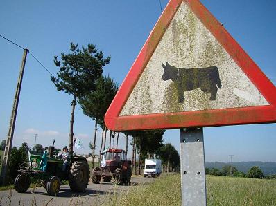 MOBILIZACIÓNS EN ESTRASBURGO. CRISE DO SECTOR LÁCTEO