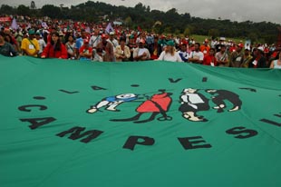 Isabel Vilalba e Xosé Ramón Cendán representan ao SLG na V Conferencia da Vía Campesina que se celebra en Monzambique do 16 ao 23 de outubro