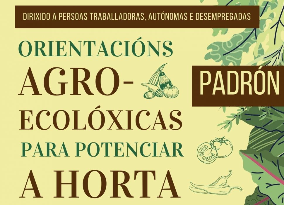 Curso en orientacións agroecolóxicas para potenciar a horta 🗓