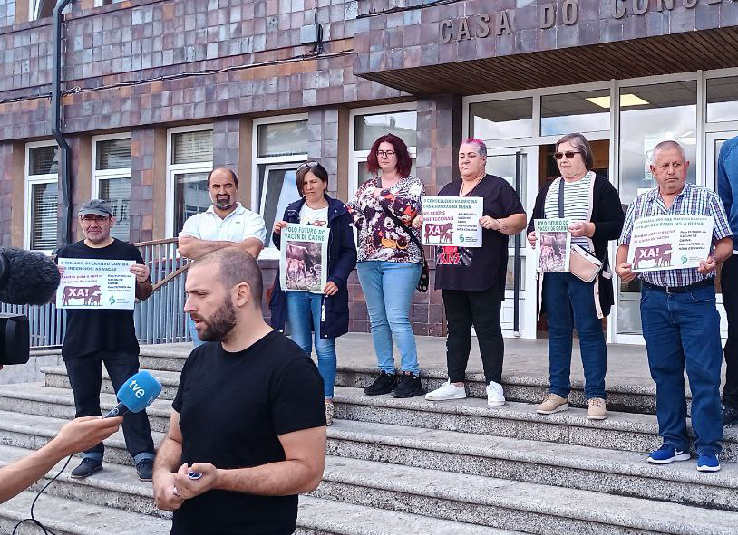 O SLG continúa en Vilalba a campaña na defensa do futuro do vacún de carne