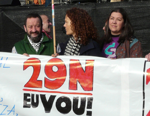 29N/Marchas da Dignidade: Polo teito, o traballo e o dereito a producir o pan das galegas e dos galegos