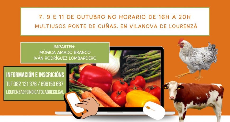 Curso de ferramentas dixitais para a actividade agraria (Vilanova de Lourenzá) 🗓