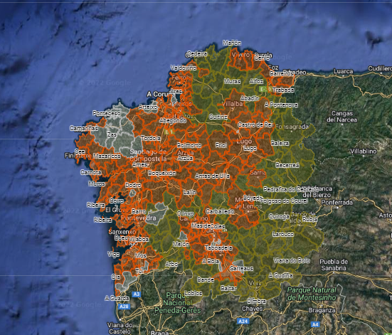 A Xunta quítalles a 8.255 granxas  as axudas por zona desfavorecida